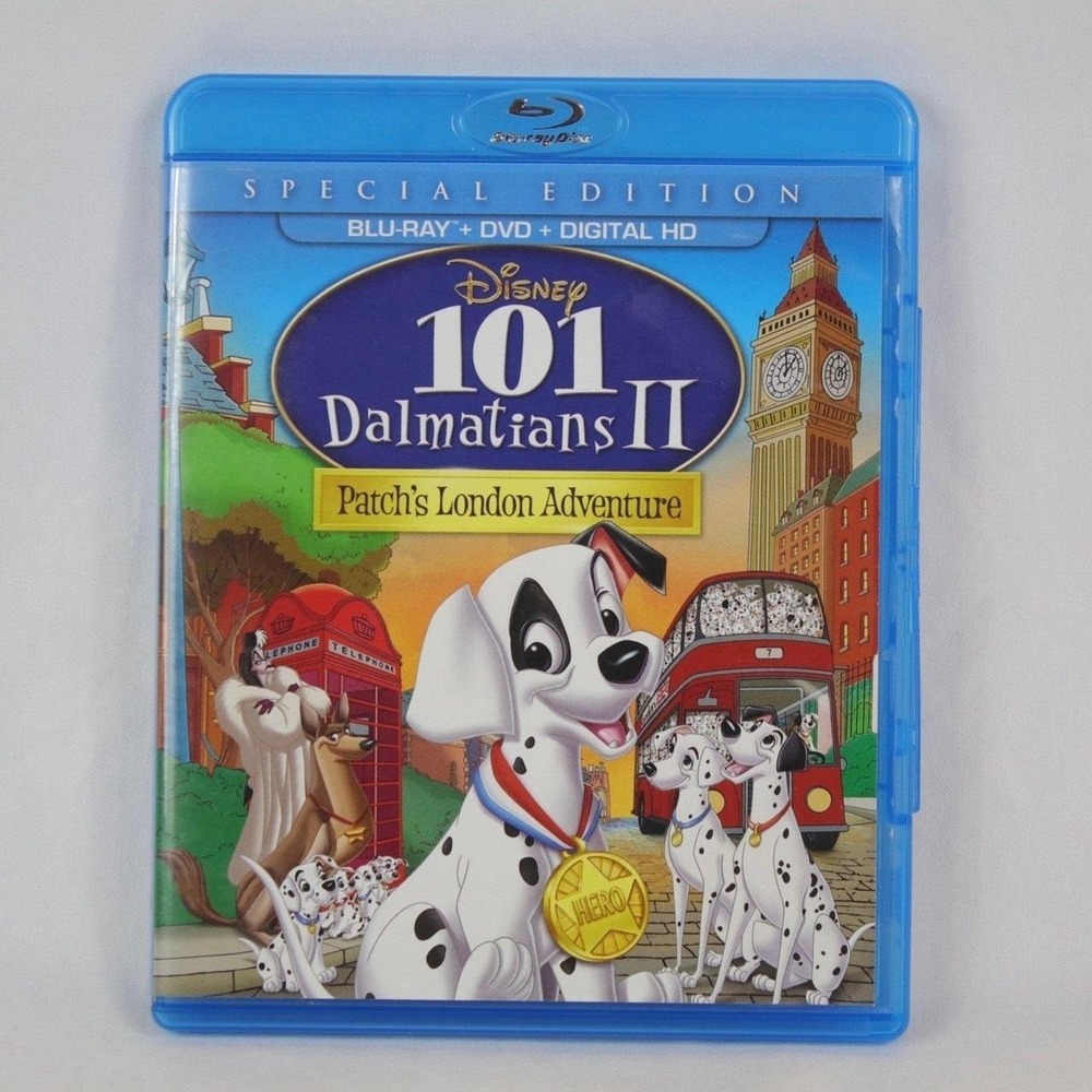 101 Dalmatians 2 Patch's London Adventure Special Edition Blu-Ray DVD Movie
